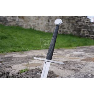   HEMA 1,5 hand sword for fencingtrainings, with back-folded tip