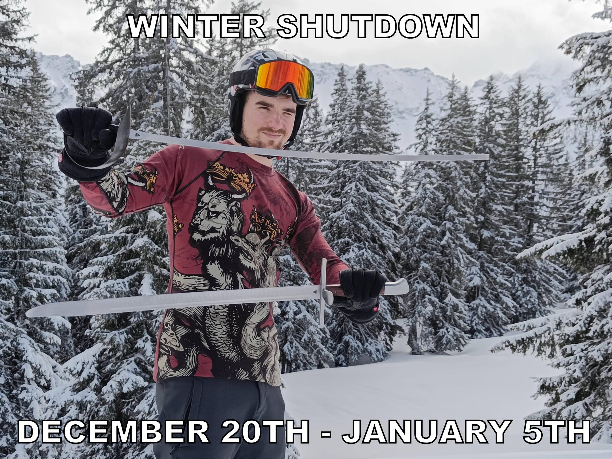 Winter Shutdown at VB!